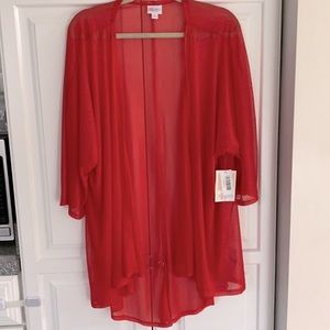 Lularoe Lindsay kimono - Large